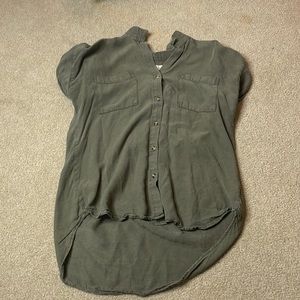 thread and supply green blouse